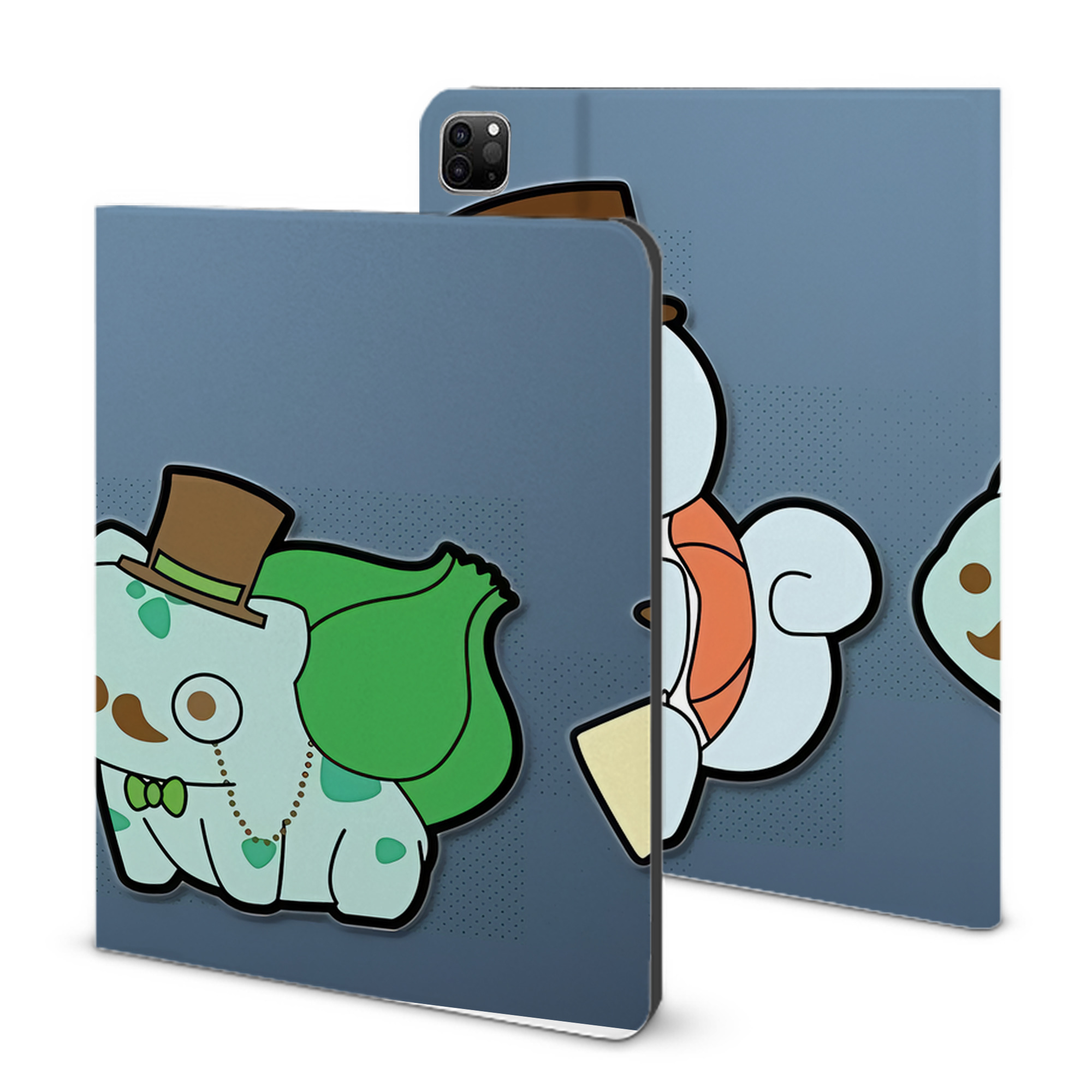 （画像用） ポケットモンスター Pokémon IPad ケース ブック型 PUレザー TPU 耐衝撃 軽量 薄型 ペン収納なし 全面保護 IPad 各モデル対応